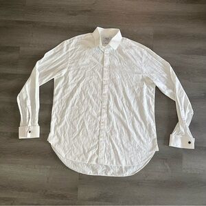 Charles Tyrwhitt Jermyn StreetLondon Classic Fit White Dress Shirt Size 17.5/38
